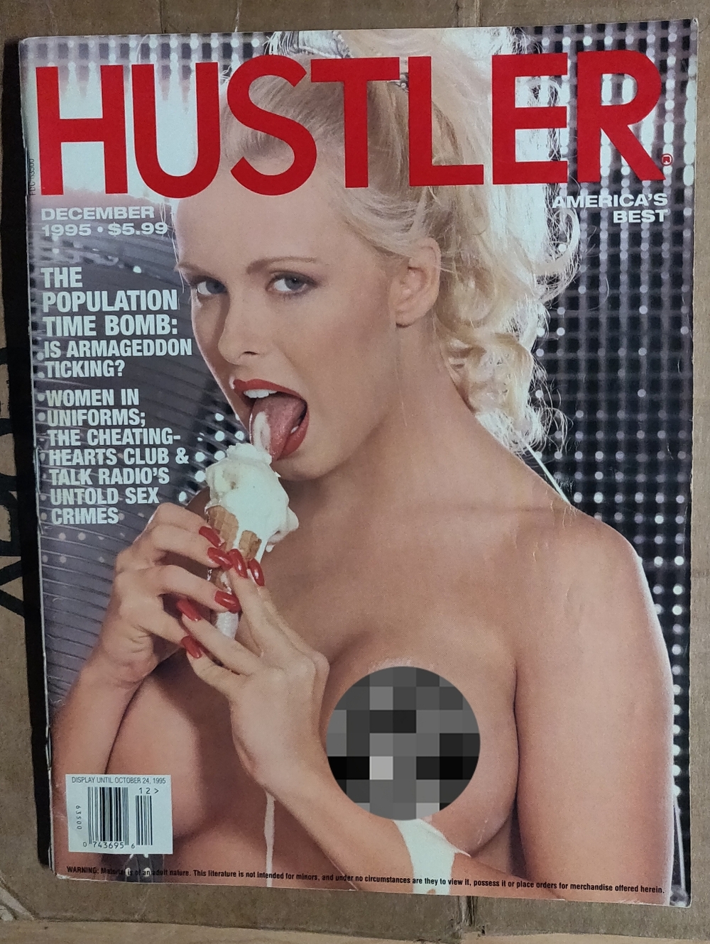 Hustler Magazine December 1995